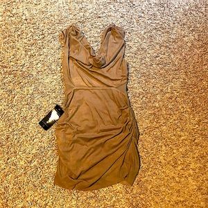 Suede Bebe Dress